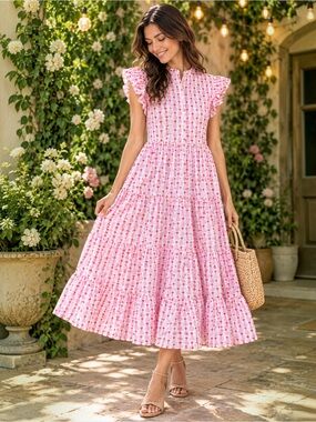 Mulberry & King Midi Dress - M/L